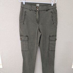 Joie Olive Green Cargo Utility Pants Size 8